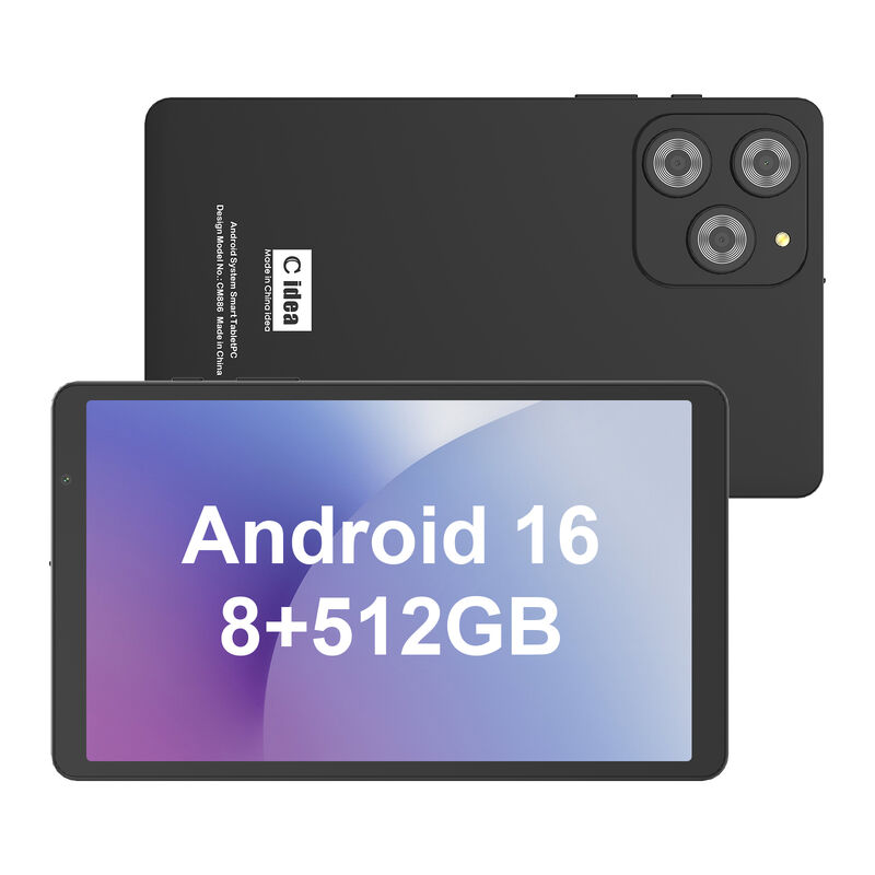 C Idea Business Tablet PC 8.68 Inch 8GB RAM 512GB ROM Android 16 Wi-Fi Podwójna kamera Do użytku biznesowego (CM886)